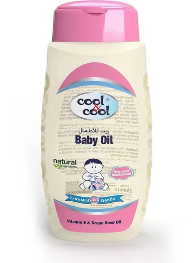 Nourishing & Moisturizing Baby Oil 250 ml